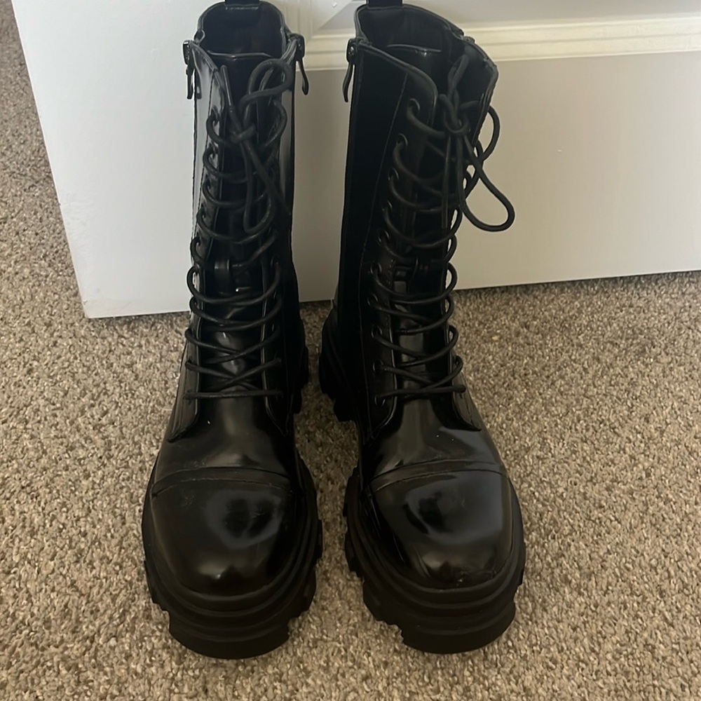 Black boots